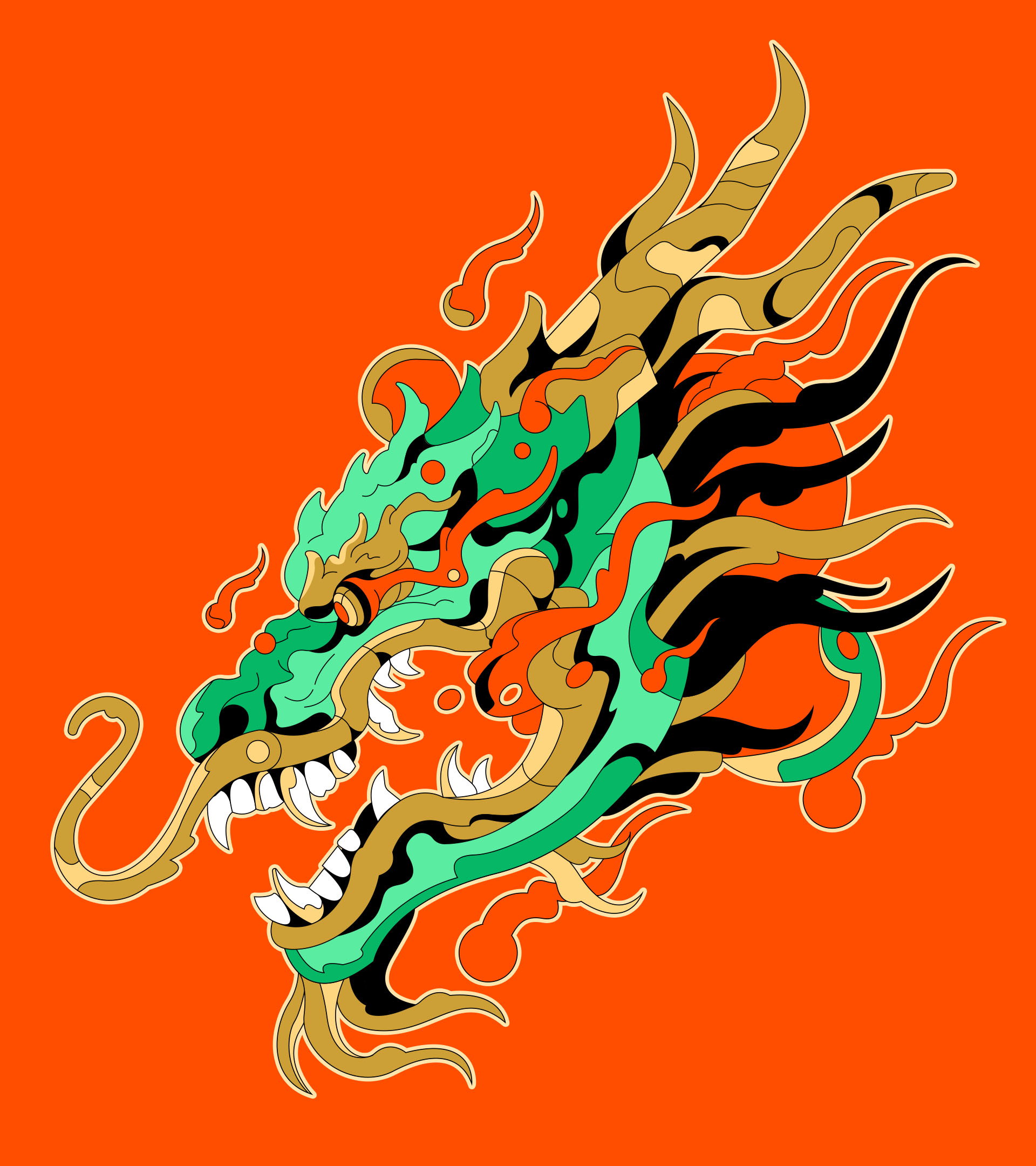 Dragon Head 4×5